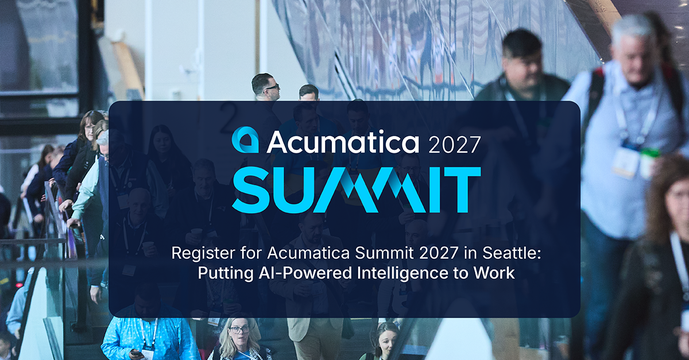 Acumatica Opens Registration for Summit 2027, Returning to Seattle in January